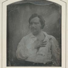 Honoré de Balzac (1799-1850). Daguerréotype de Louis-Auguste Bisson (1814-1876). Paris, Maison de Balzac. © Maison de Balzac / Roger-Viollet