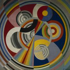 Robert Delaunay (1885-1941). "Rythme numéro 1". Huile sur toile, 1938. Paris, musée d'Art moderne. © Musée d'Art Moderne / Roger-Viollet