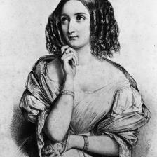 Madame de Girardin (1804-1855), femme de lettres française. Paris, Maison de Balzac. © Maison de Balzac / Roger-Viollet