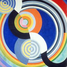 Robert Delaunay (1885-1941). "Rythme numéro 2". Huile sur toile, 1938. Paris, musée d'Art moderne. © Musée d'Art Moderne / Roger-Viollet