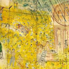 Raoul Dufy (1877-1953). "La fée électricité", détail : les vendanges. Huile sur contreplaqué, 1937. Paris, musée d'Art moderne. © Eric Emo / Musée d'Art Moderne / Roger-Viollet © ADAGP