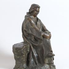 Alexandre Falguière (1831-1900). Réduction du monument définitif (avenue de Friedland, Paris VIIIème arr.). Bronze d'édition, vers 1902. Paris, Maison de Balzac. © Eric Emo / Maison de Balzac / Roger-Viollet