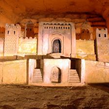 Galerie de Port Mahon, sculpture de Décure, Catacombes, Paris. © Musée Carnavalet / Christophe Fouin / Mairie de Paris