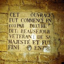 Galerie de Port Mahon, sculpture de Décure, Catacombes, Paris. © Musée Carnavalet / Christophe Fouin / Mairie de Paris