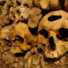 Catacombes, Paris. © Musée Carnavalet / Alain Lahut / Mairie de Paris