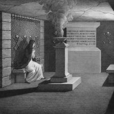 "Catacombes". Paris, musée Carnavalet.  © Musée Carnavalet / Roger-Viollet